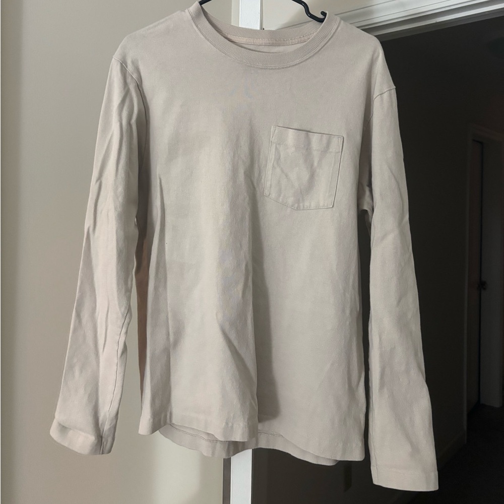 Patagonia Men's Cream Long Sleeve